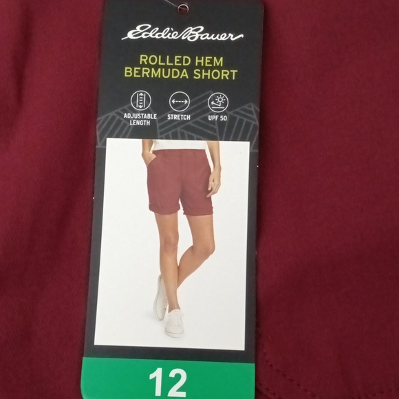 Eddie Bauer Roll Hem Bermuda Short - Picture 5 of 9